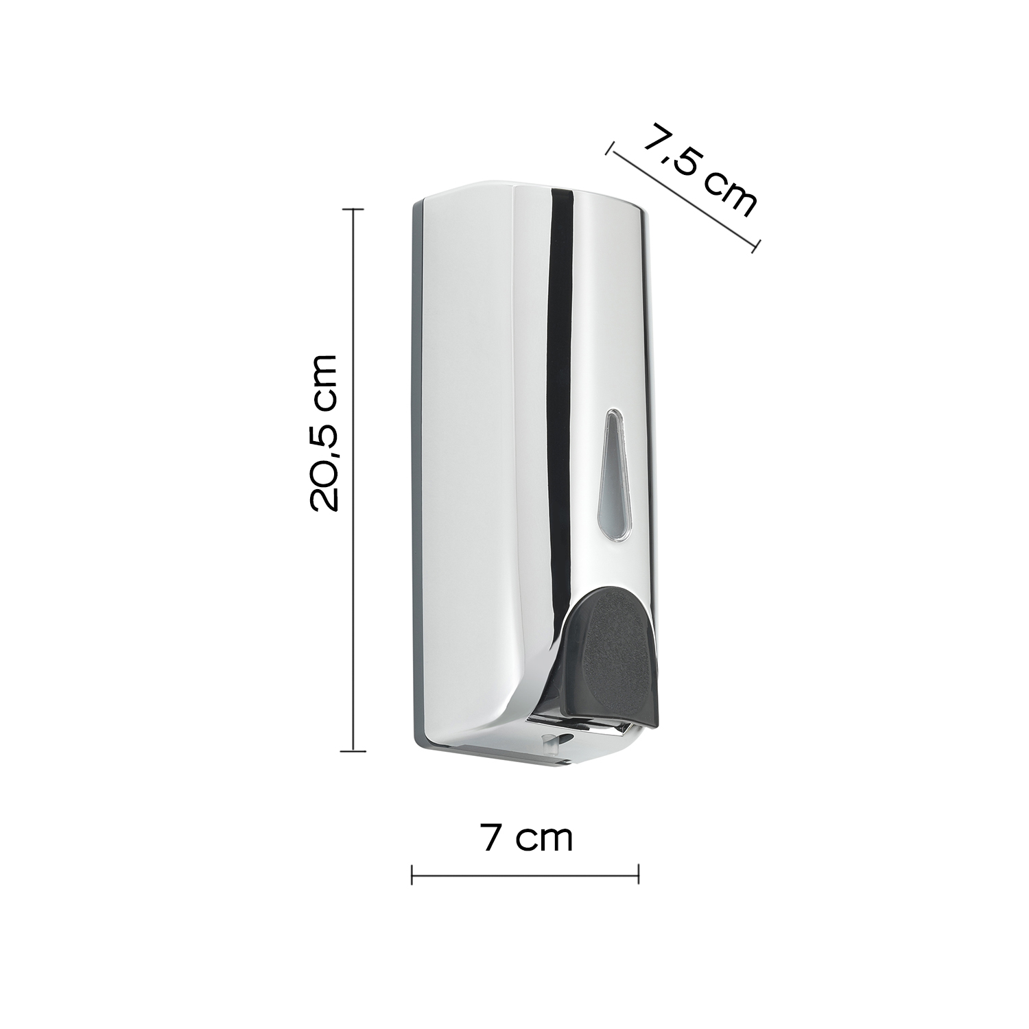 gedy-squid-distributeur-de-savon-gel-chrome image 2