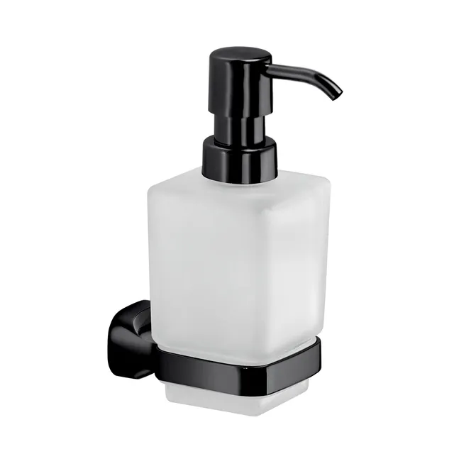 gedy-stelvio-distributeur-savon-mural-noir-mat image 1