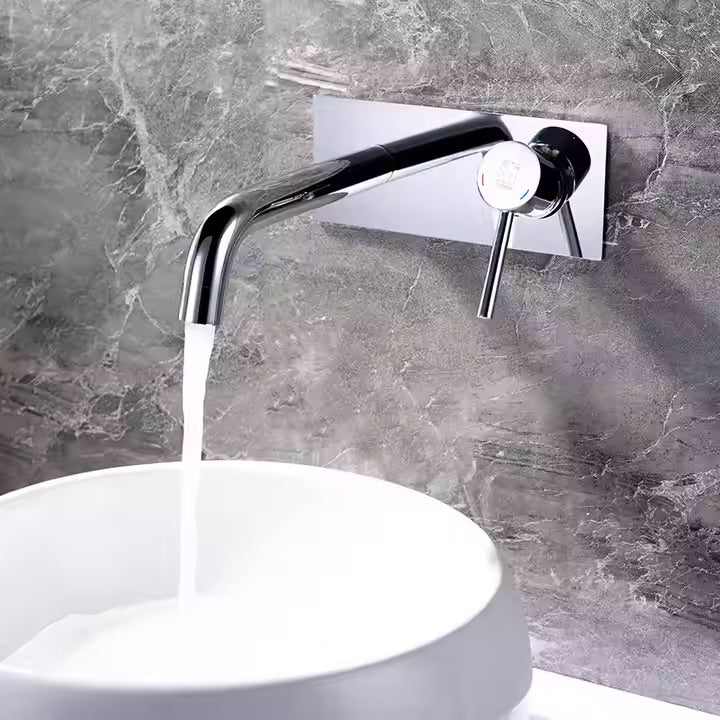 hudor-rymanthe-robinet-lavabo-mural-chrom-2-trous image 4