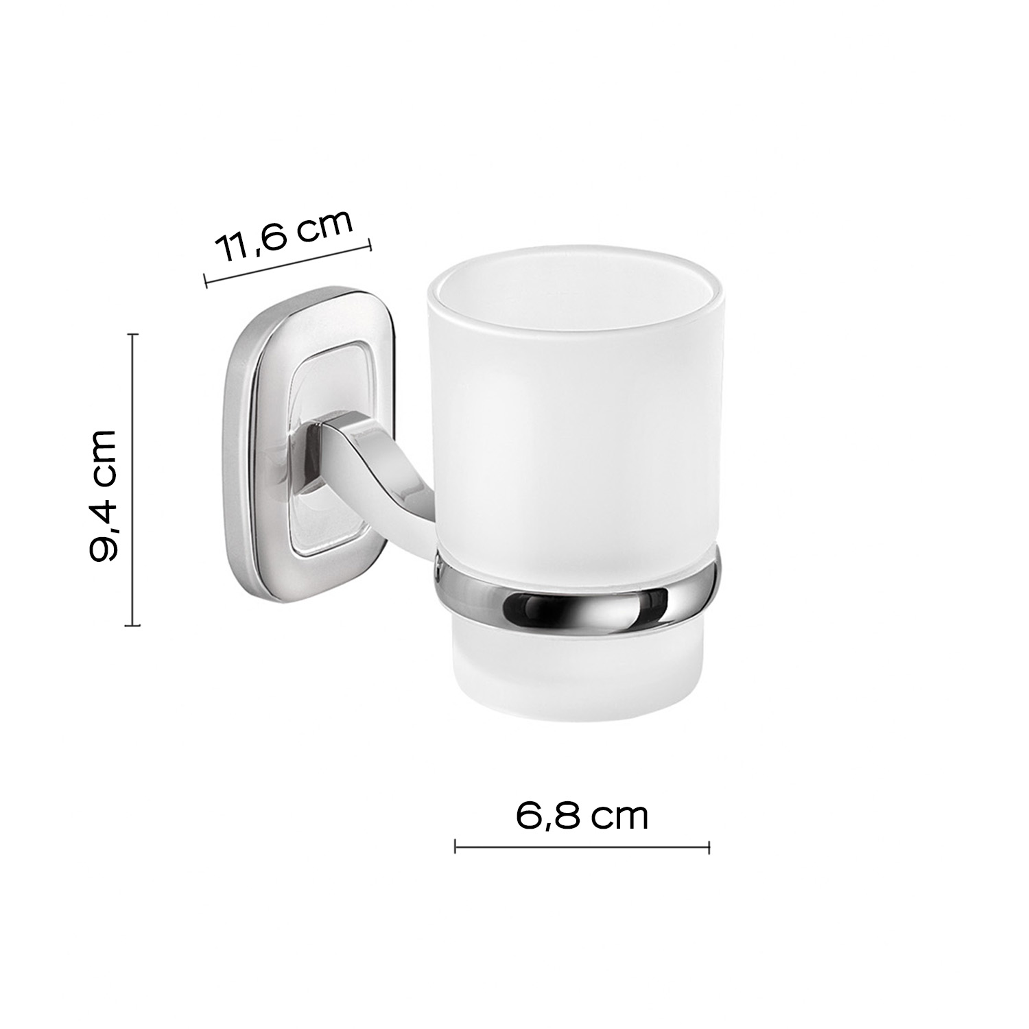 gedy-everest-porte-brosse-dents-chrome image 2