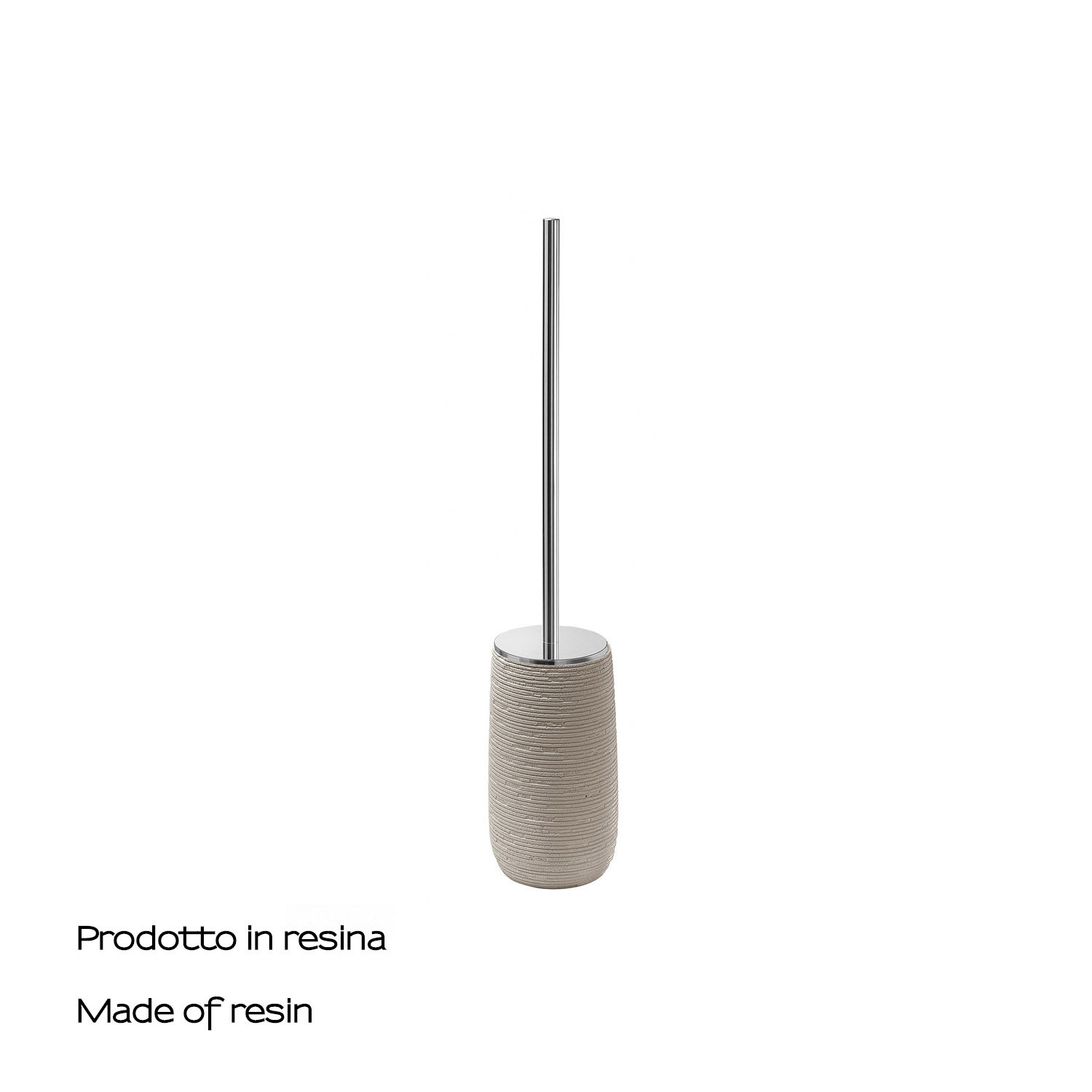 gedy-gemini-porte-brosse-wc-gris-tourterelle image 4