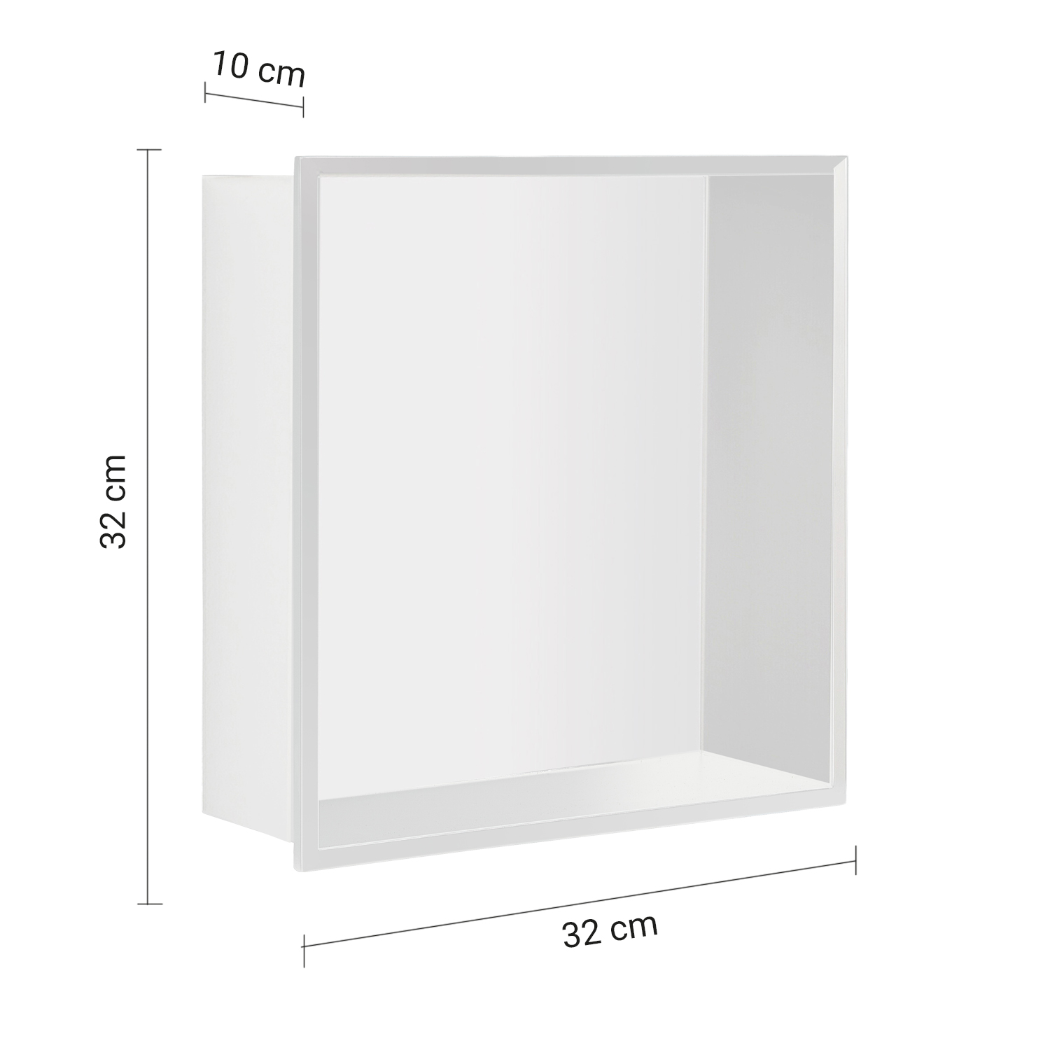 gedy-guest-niche-encastrable-blanc-mat image 2