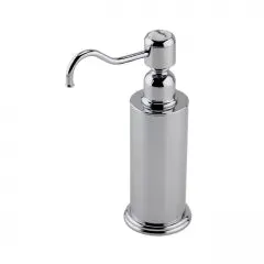 hudor-distributeur-de-savon-chrome-salle-de-bain image 1