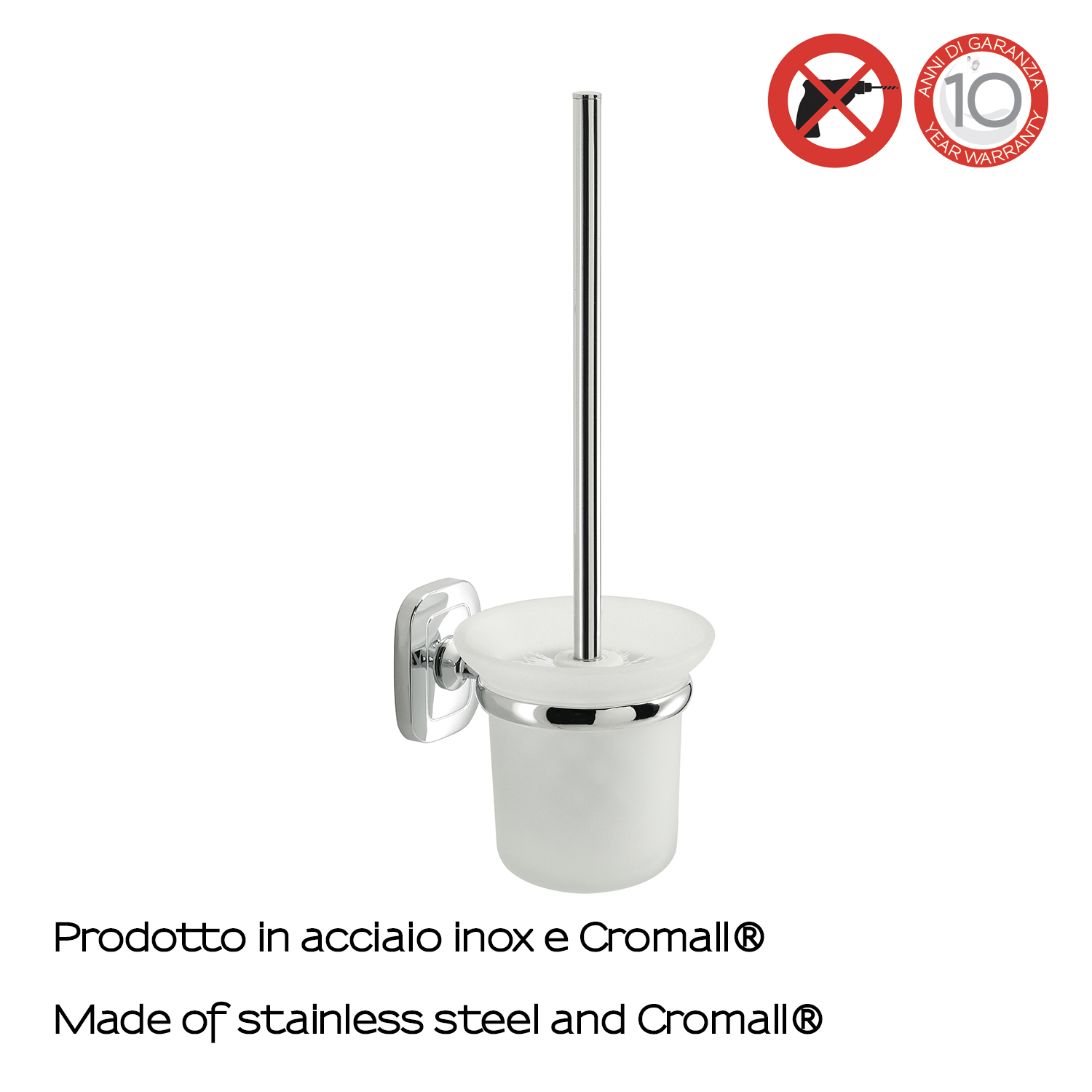 gedy-everest-porte-brosse-wc-mural-chrome image 3