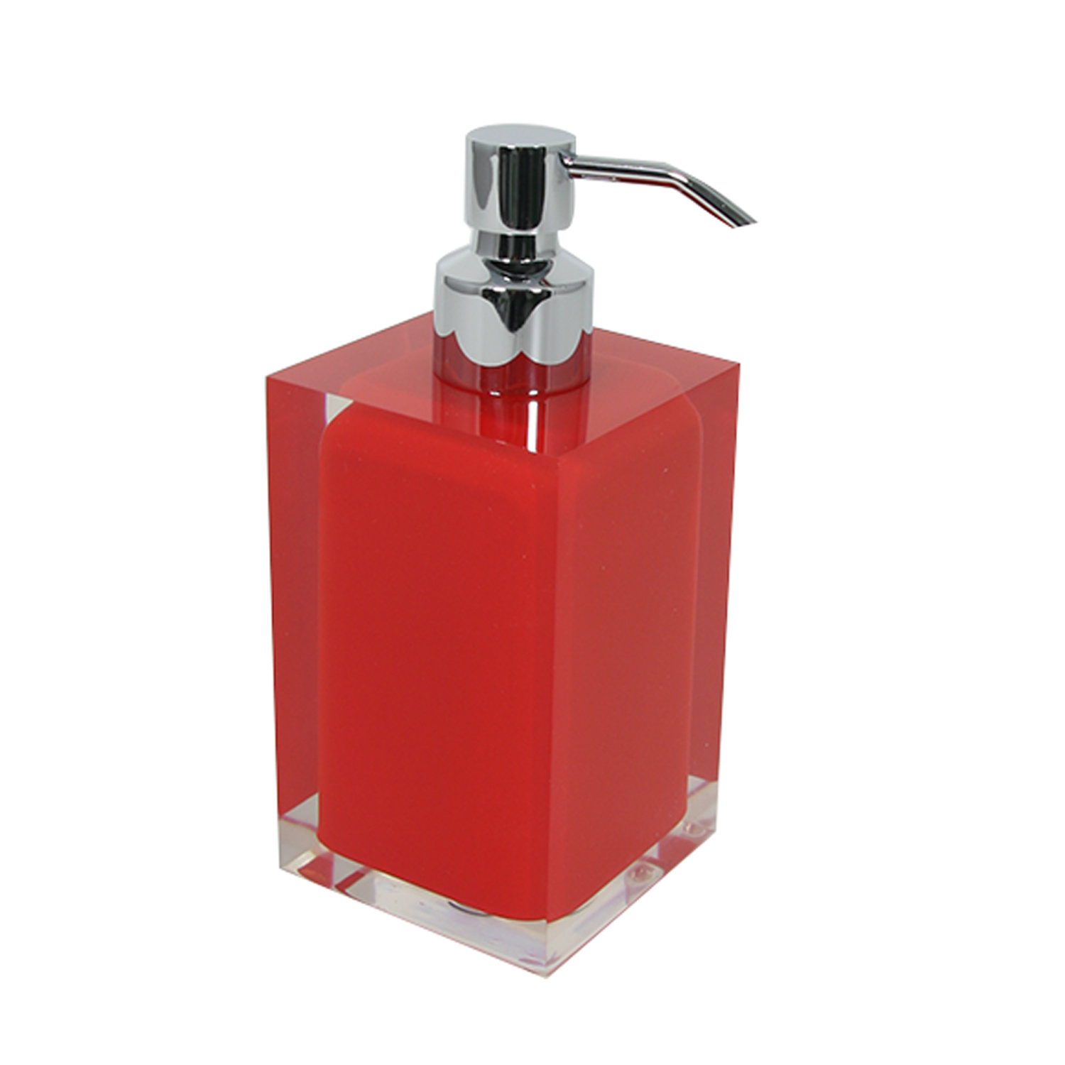 gedy-rainbow-distributeur-de-savon-rouge-poser image 6