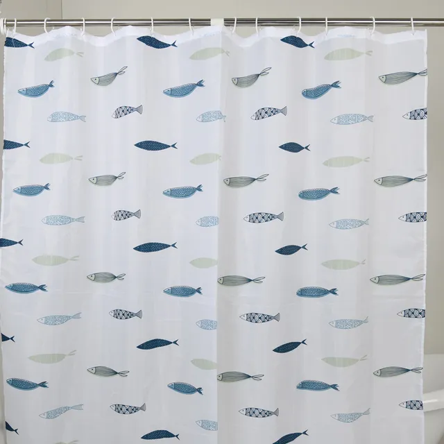 gedy-greece-rideau-douche-120x200-cm-bleu image 1
