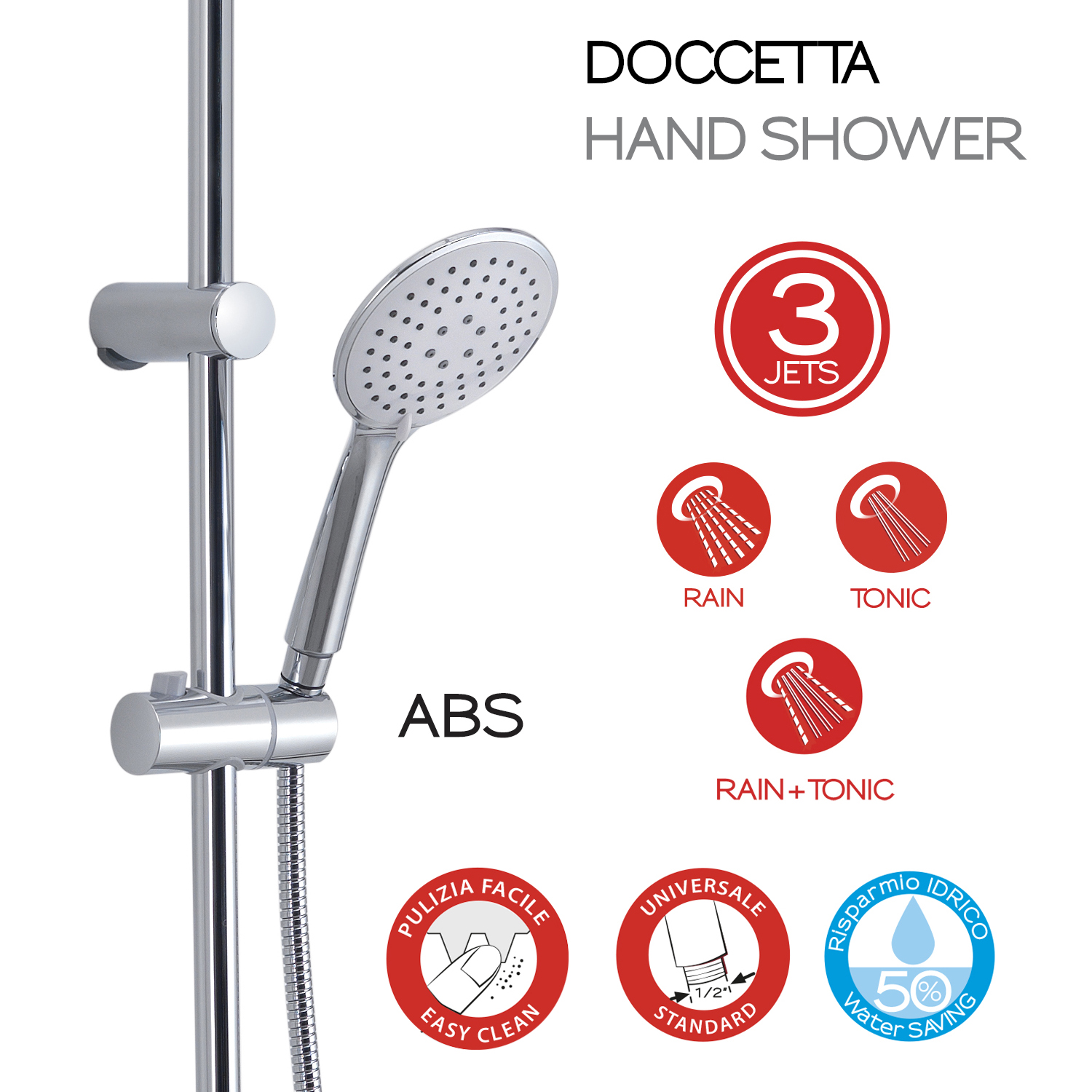 gedy-easy-01-colonne-de-douche-blanc-chrome-r-glable image 4