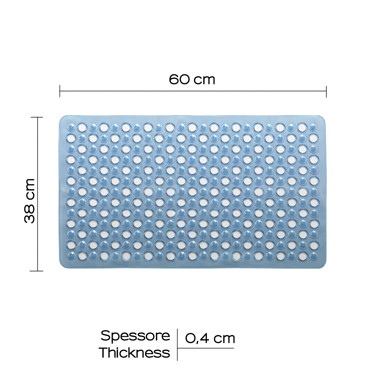 gedy-maim-tapis-de-baignoire-60x38-cm-bleu-transparent image 2