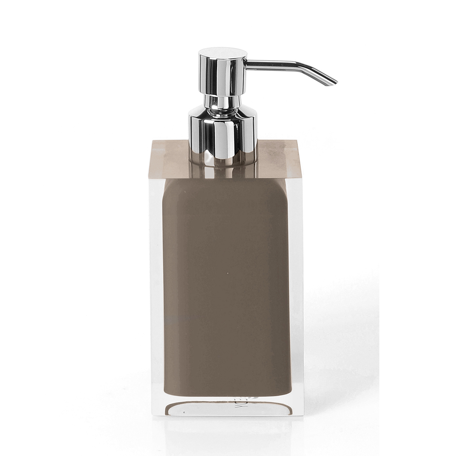 gedy-rainbow-distributeur-savon-gris-tourterelle image 1
