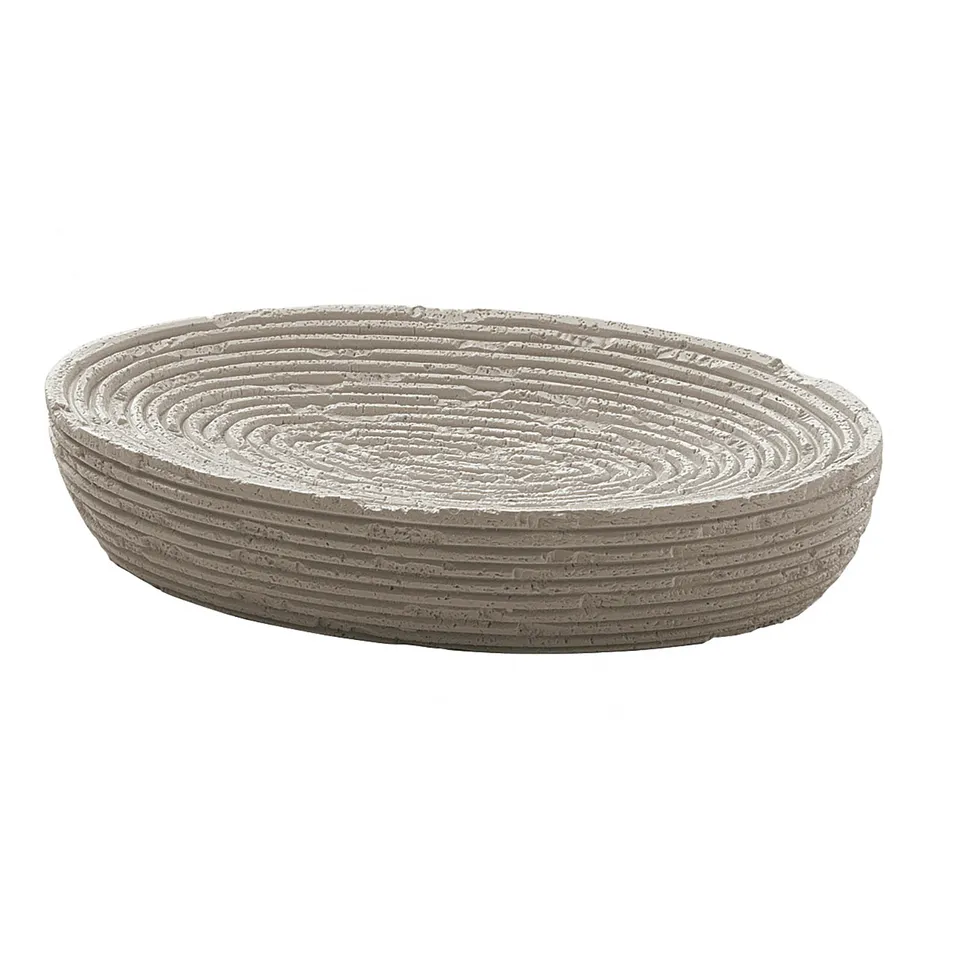 gedy-gemini-porte-savon-poser-gris-tourterelle image 1