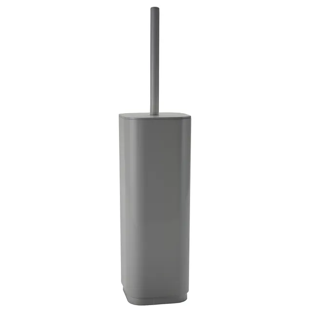 gedy-seventy-porte-brosse-wc-gris-poser image 1