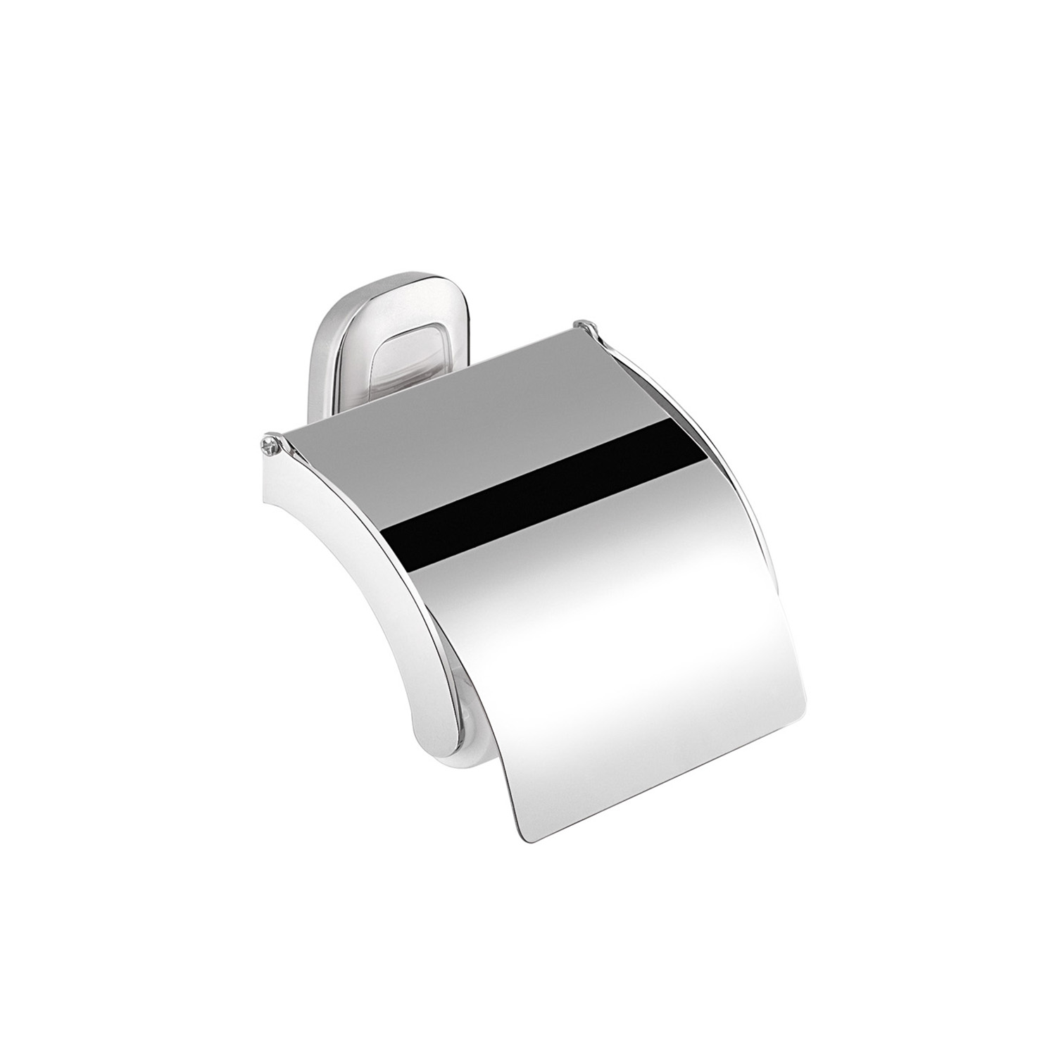gedy-everest-porte-rouleau-fixer-chrome-avec-couvercle image 3