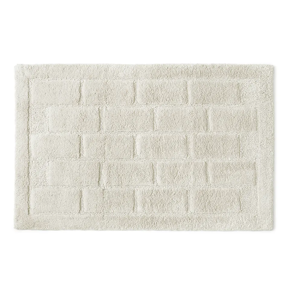 gedy-tile-tapis-de-bain-120x65-cm-blanc image 1