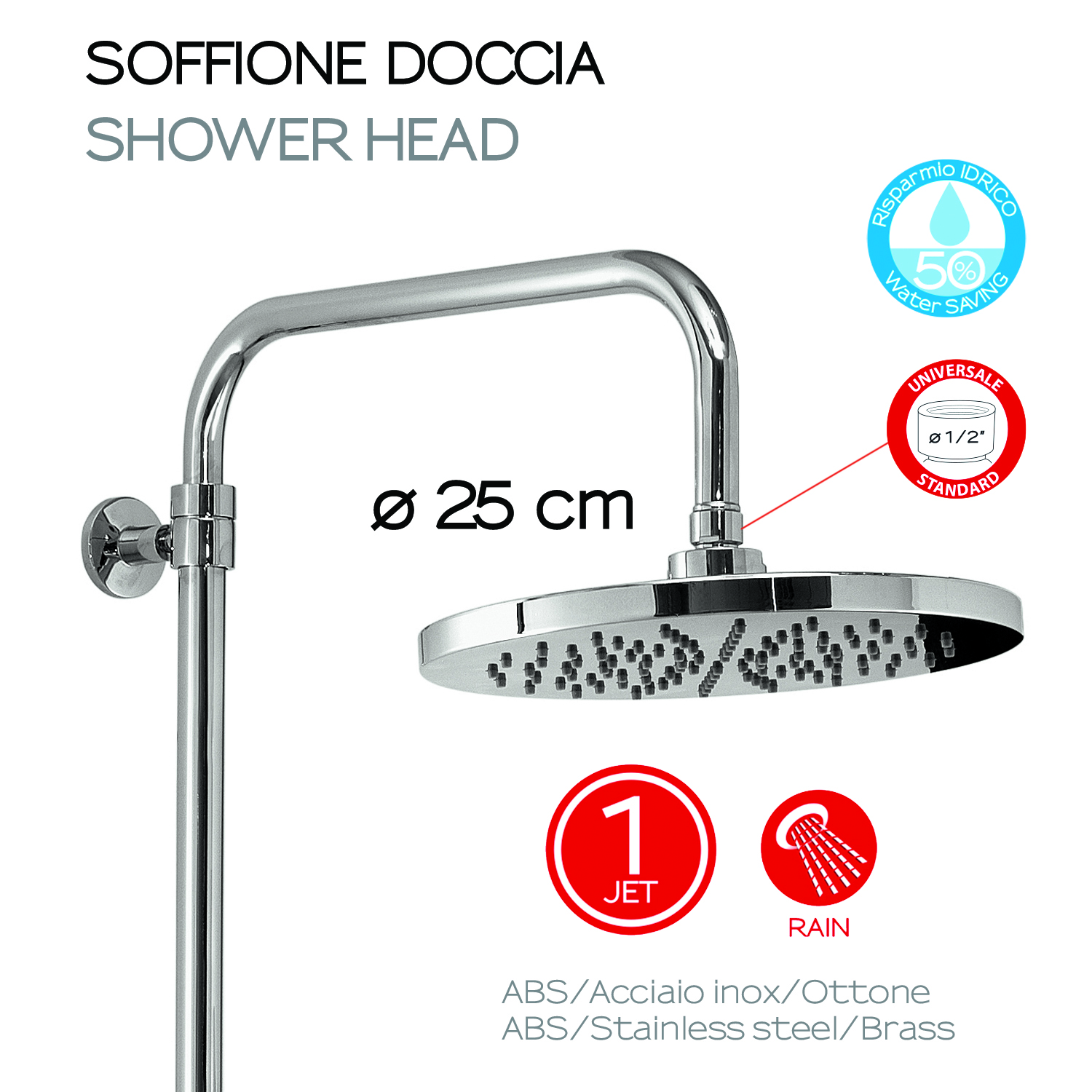 gedy-star-mix-00-colonne-de-douche-chrome-extensible image 3