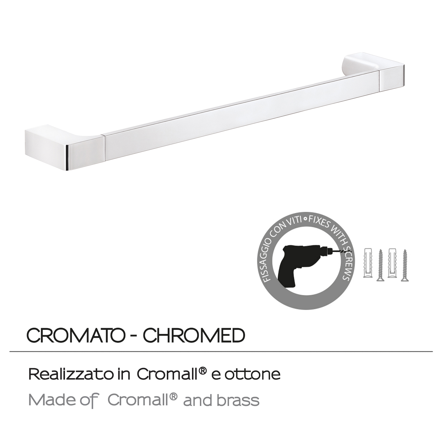 gedy-pirenei-porte-serviette-45-cm-chrom image 4