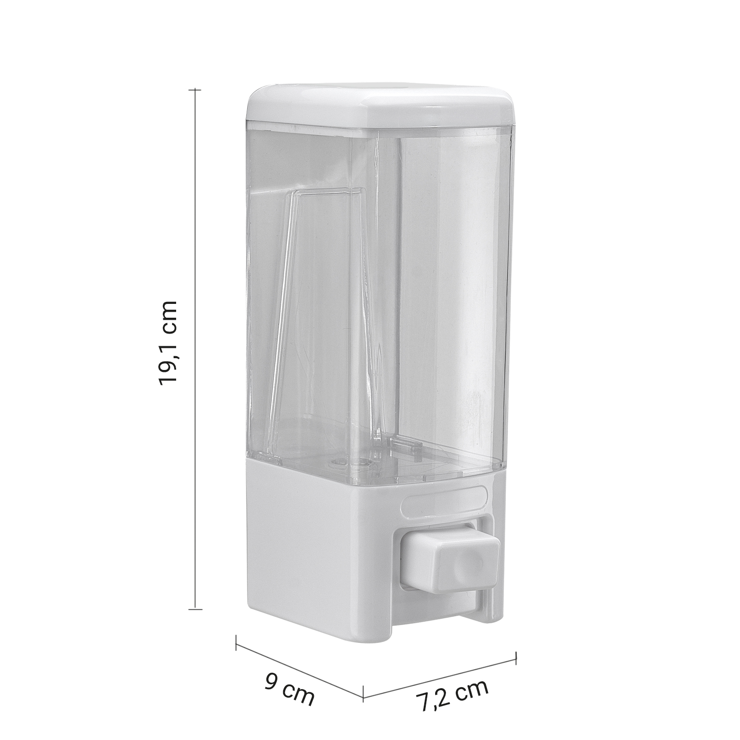 gedy-trigger-distributeur-de-savon-blanc-pompe image 2