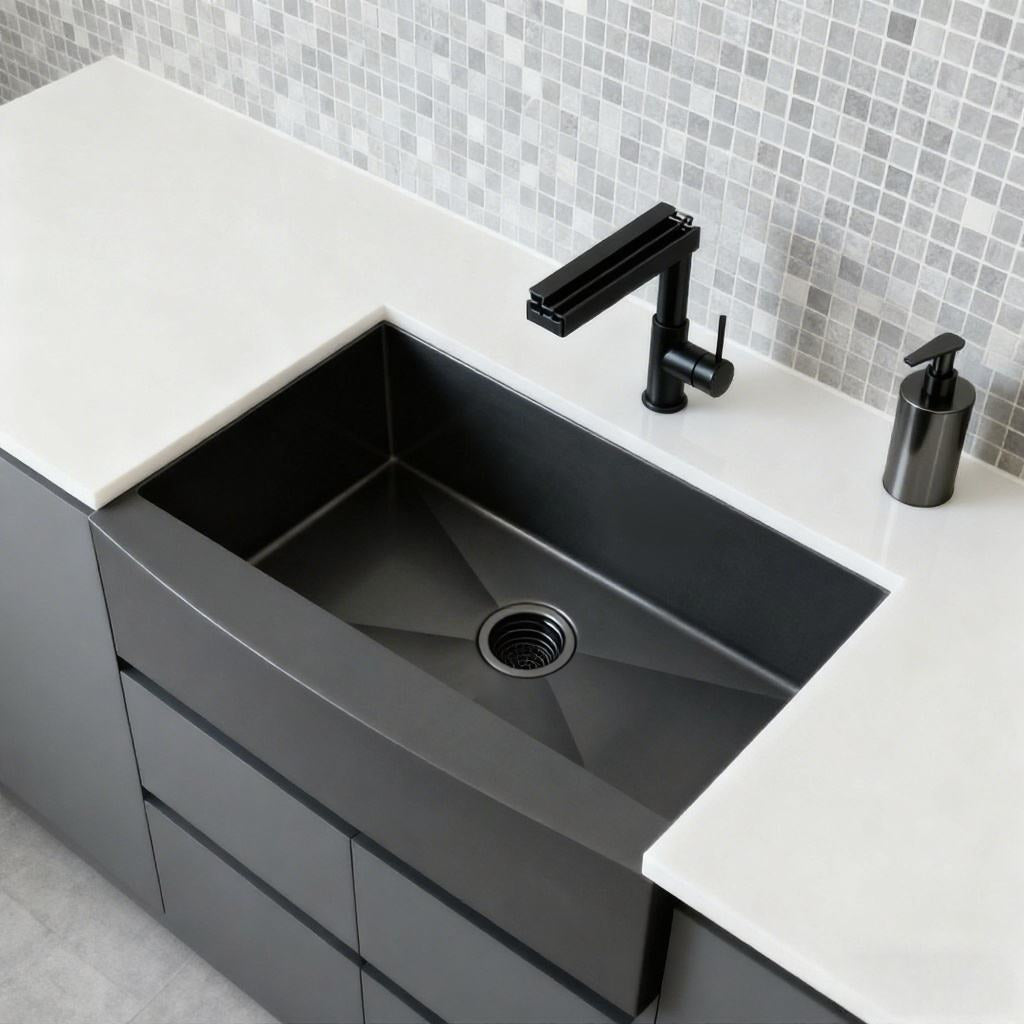 hudor-alph-e-003-vier-cuisine-inox-noir-mat image 3