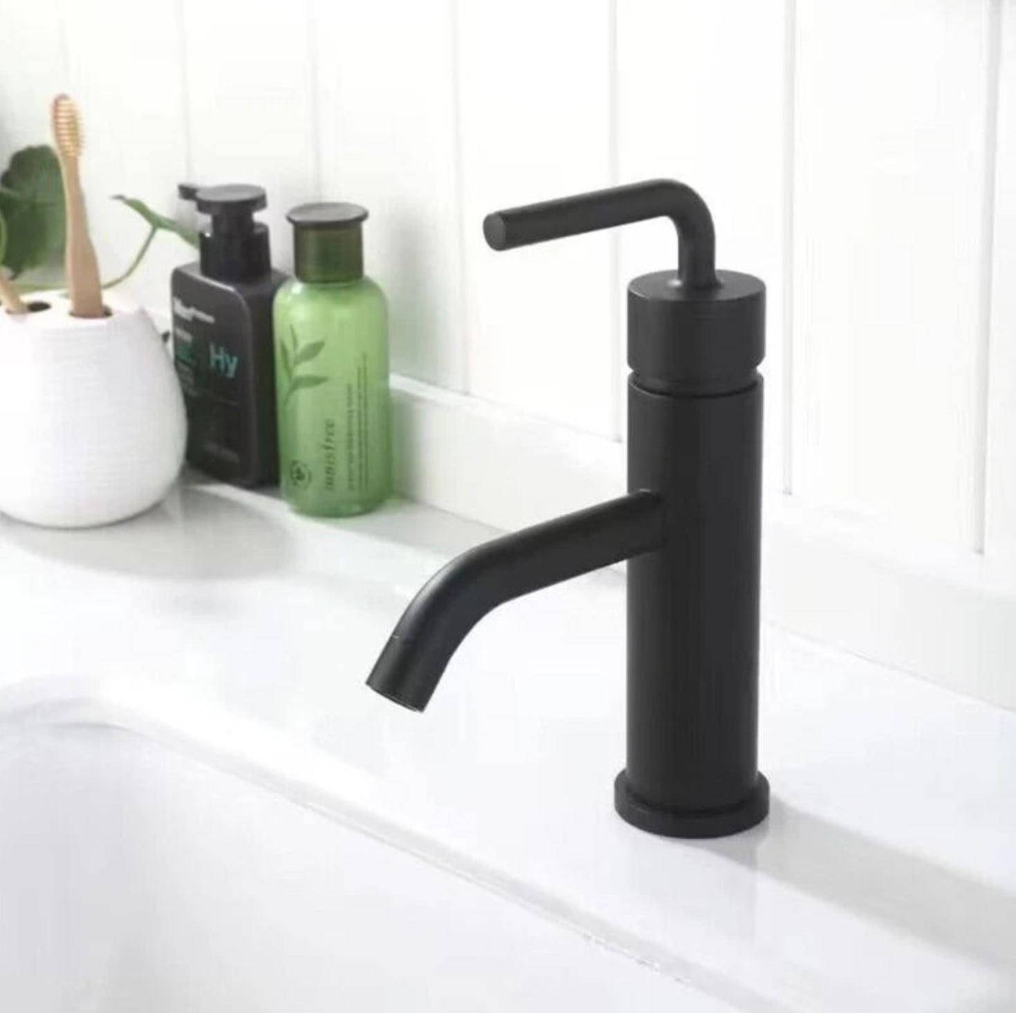 hudor-c-phise-b206-robinet-lavabo-noir-mat-laiton image 2