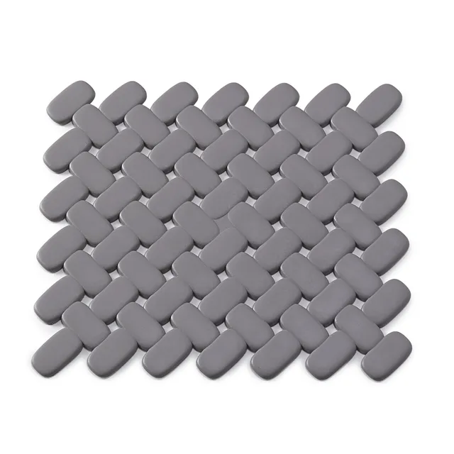 gedy-bricks-tapis-vier-26x26-cm-gris image 1