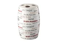 bisk-words-gobelet-brosse-dents-c-ramique-blanc image 1