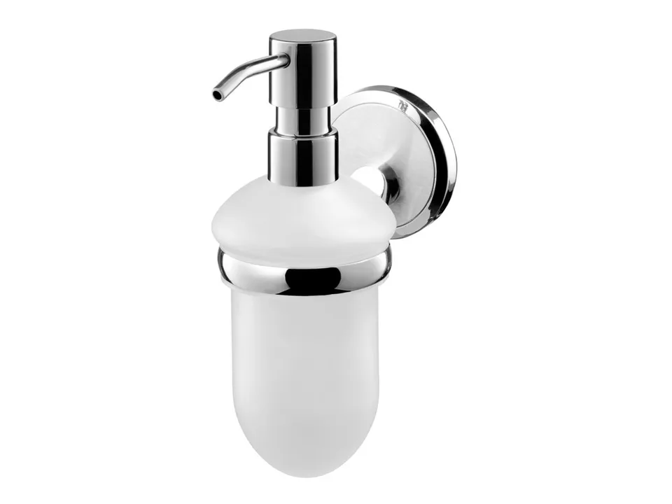 bisk-sensation-distributeur-savon-liquide-blanc image 1