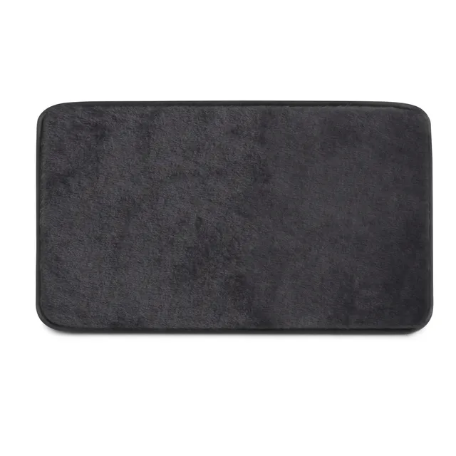 gedy-fuzzy-tapis-de-bain-50x80-cm-noir-moelleux image 1