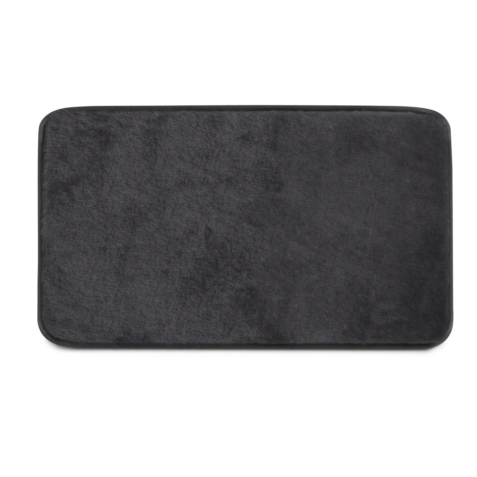 gedy-fuzzy-tapis-de-bain-50x80-cm-noir-moelleux image 1