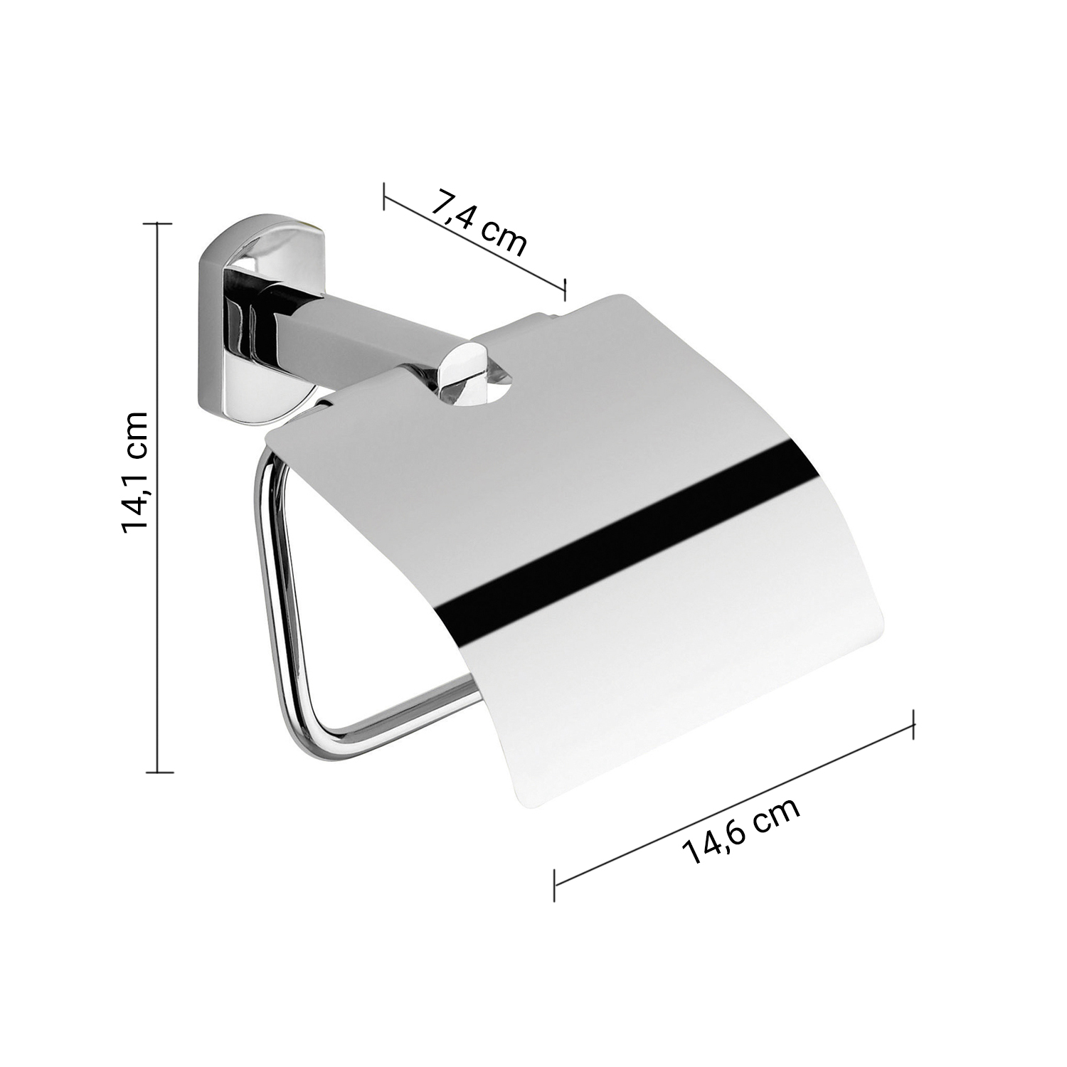 gedy-edera-plus-porte-rouleau-avec-couvercle-chrome image 2