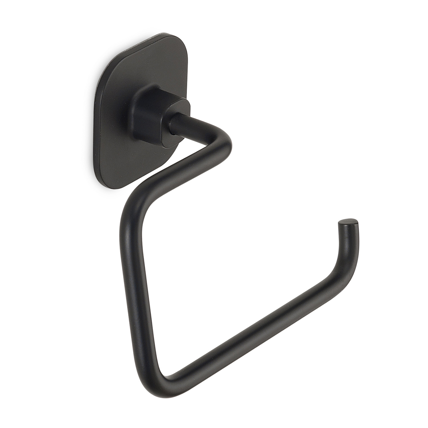 gedy-teide-porte-rouleau-wc-noir-mat image 1