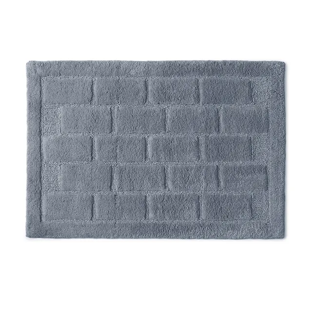 gedy-tile-tapis-de-bain-90x60-cm-gris image 1