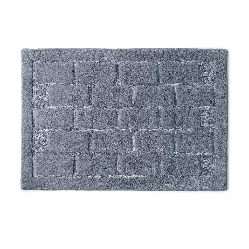 gedy-tile-tapis-de-bain-90x60-cm-gris image 1