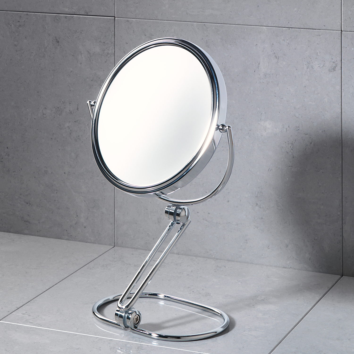 gedy-ada-miroir-grossissant-chrome image 3