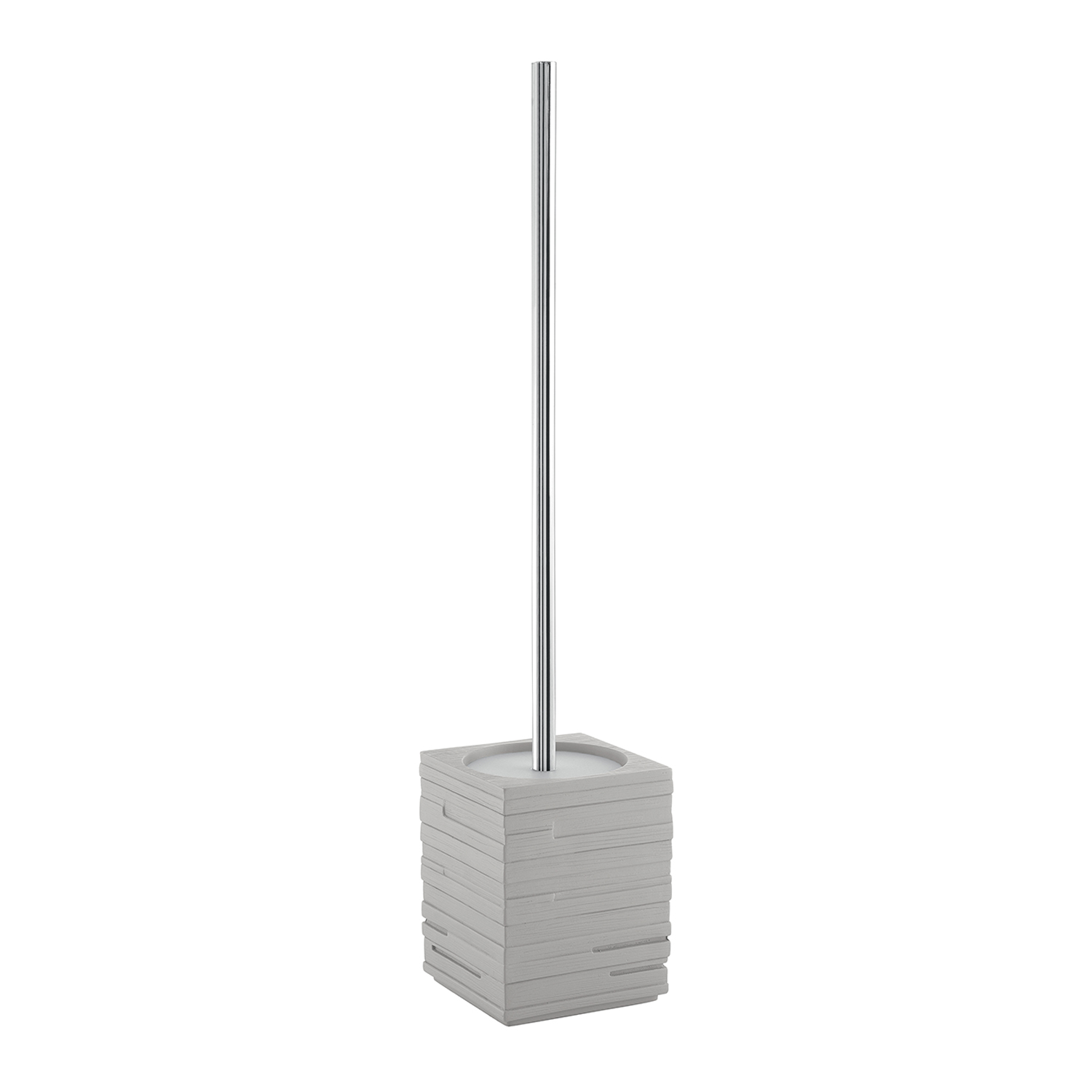 gedy-quadrotto-brosse-wc-gris-poser image 1