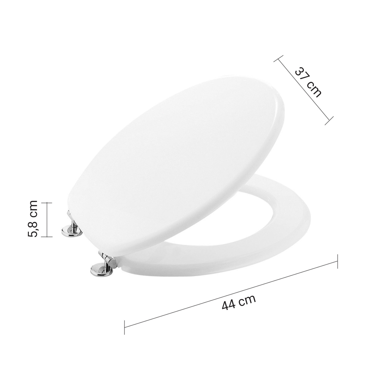gedy-smeraldo-abattant-wc-universel-blanc image 2