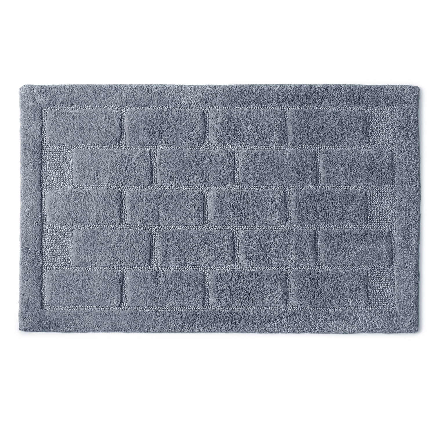 gedy-tile-tapis-de-bain-120x65-cm-gris image 1