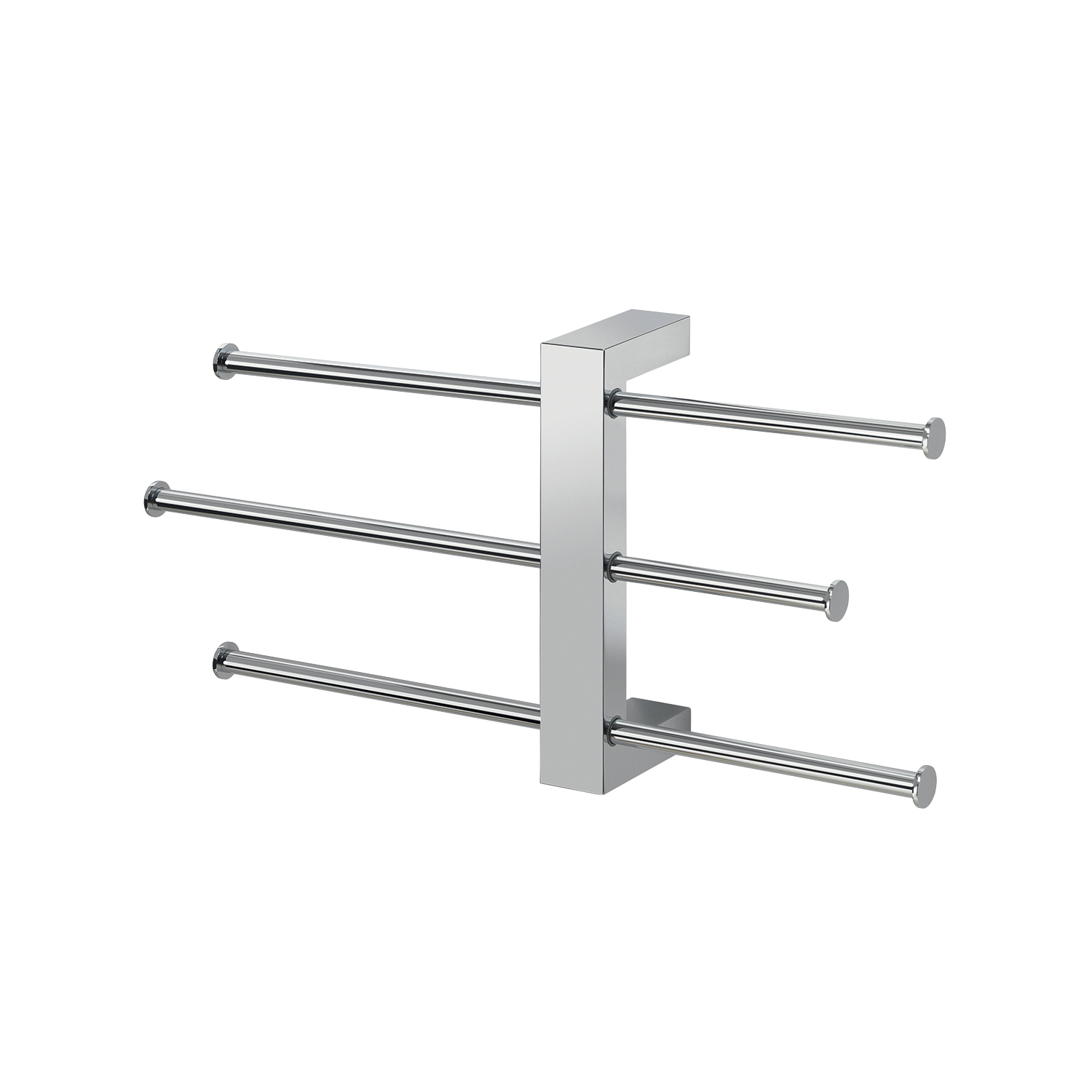 gedy-bridge-barre-porte-serviettes-chrome-mural image 1