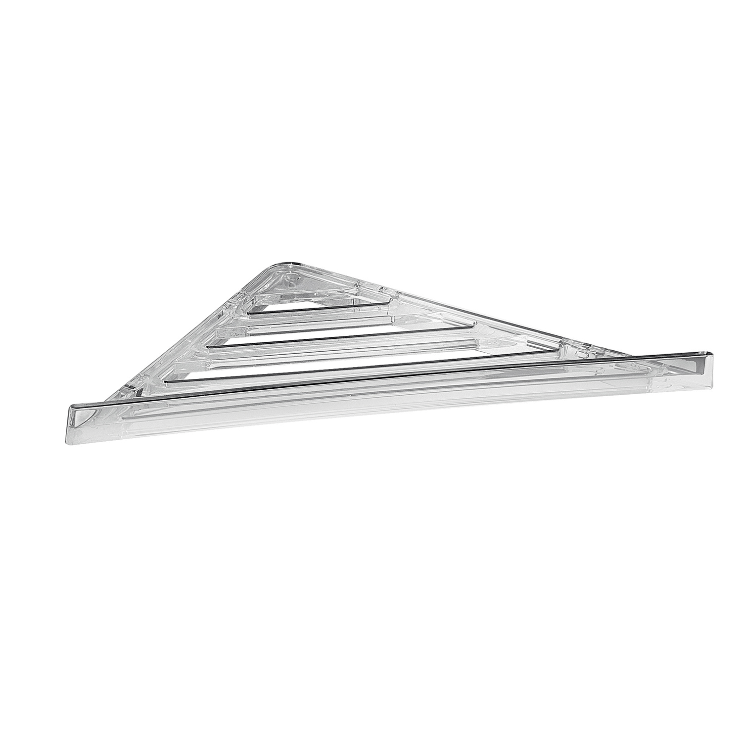 gedy-fluo-porte-objets-douche-angle-chrome image 1