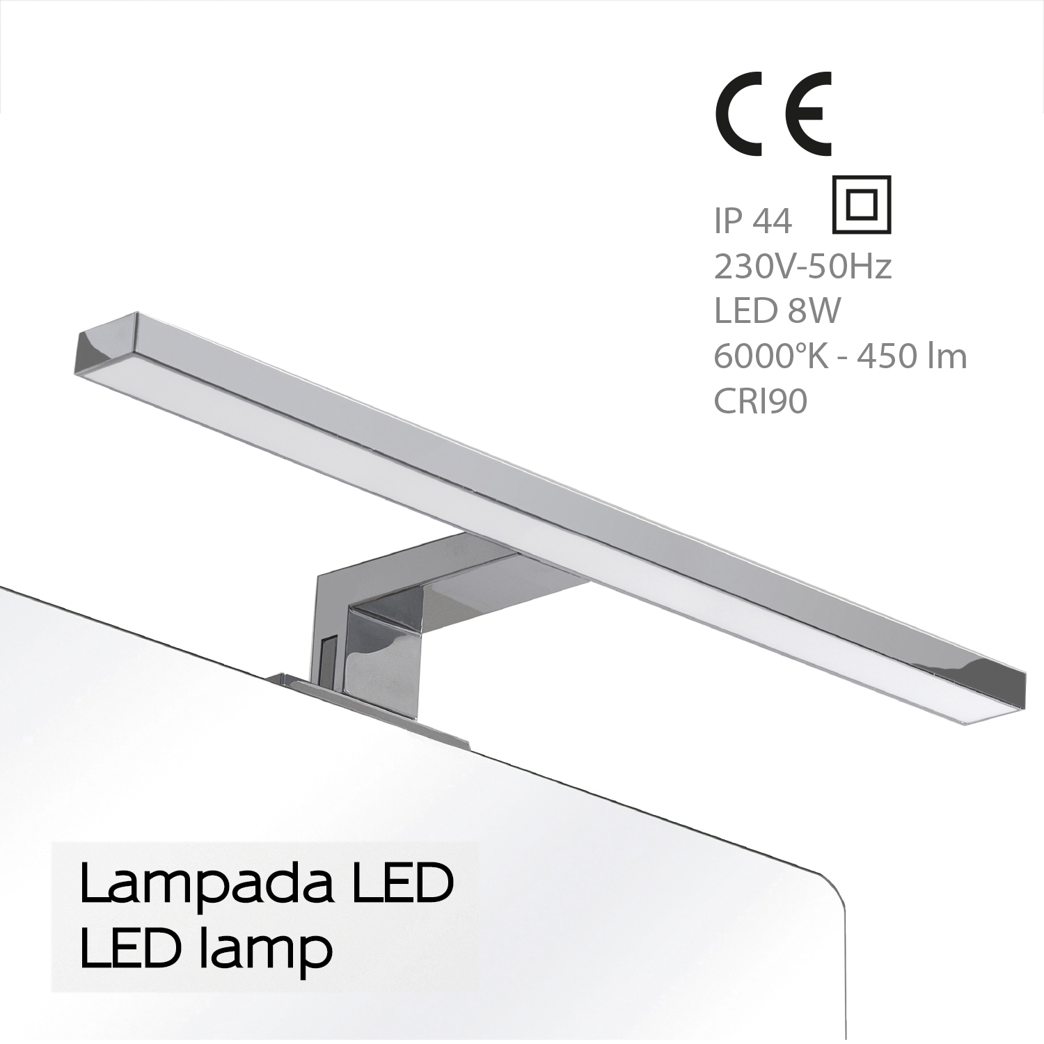 gedy-madeira-lampe-led-45-cm-chrome image 3