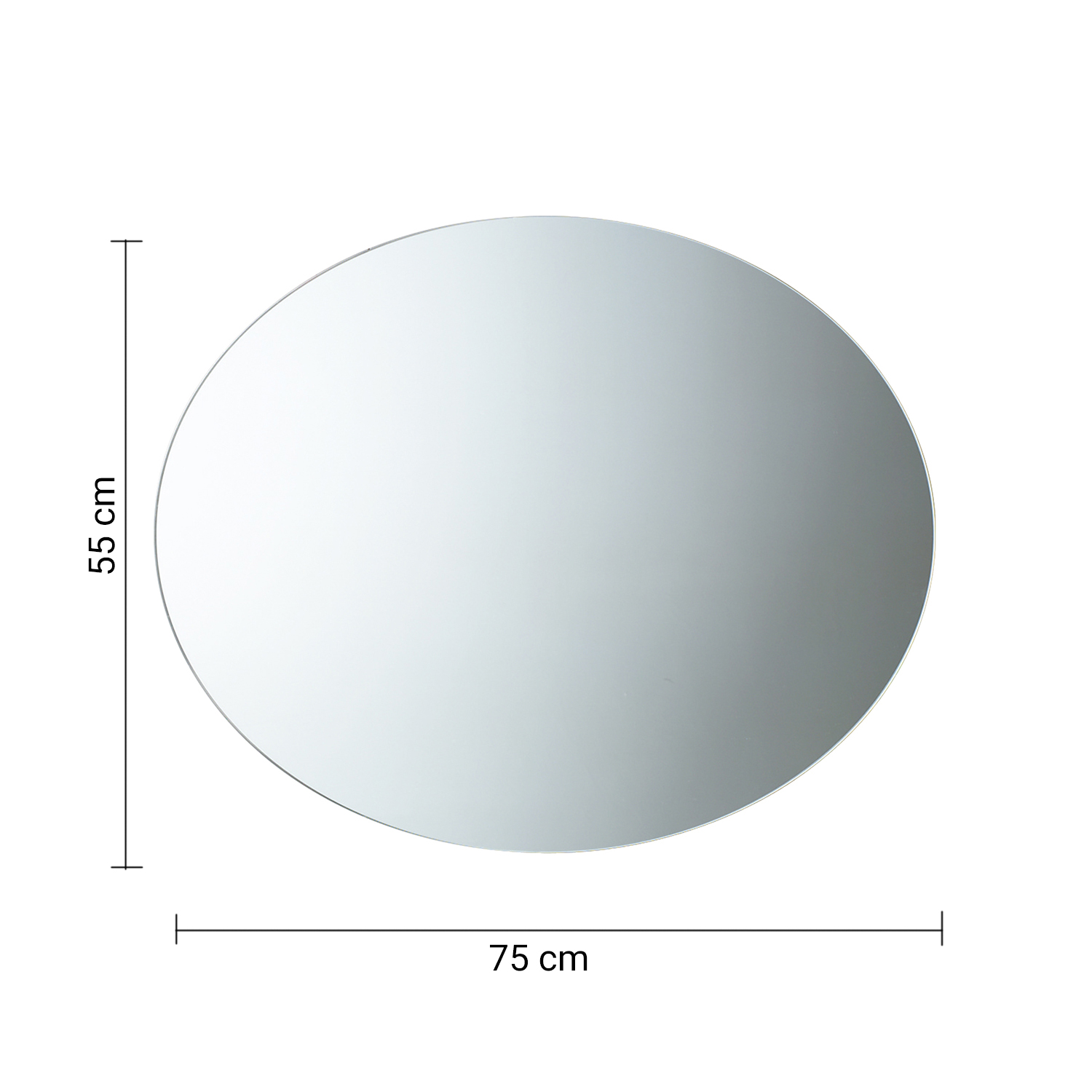 gedy-william-miroir-ovale-55x75-cm-bord-poli image 2