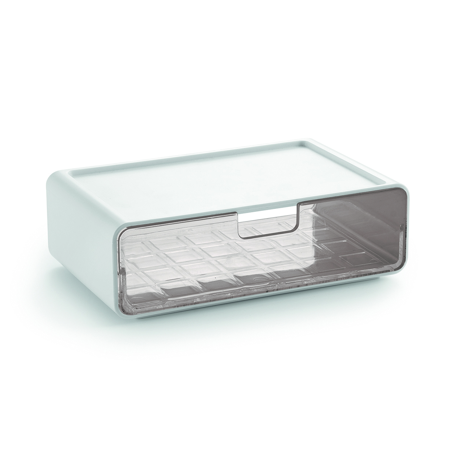 gedy-seventy-bo-te-empilable-blanc-salle-de-bain image 1