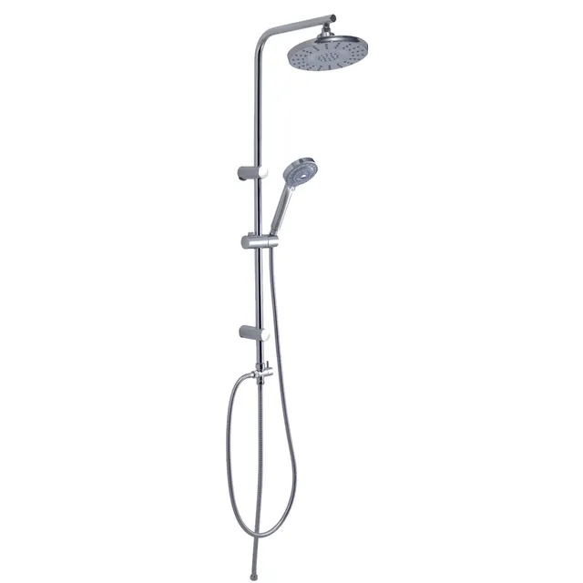 gedy-light-colonne-de-douche-r-glable-chrome image 1