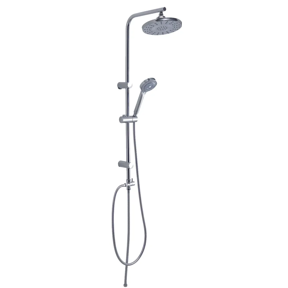 gedy-light-colonne-de-douche-r-glable-chrome image 1