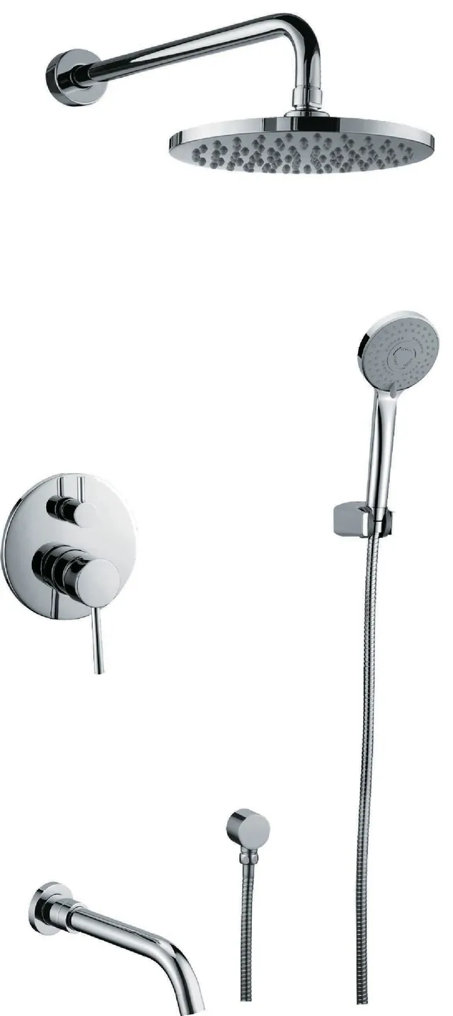 hudor-rymanthe-douche-encastr-e-chrom-e-thermostatique image 1