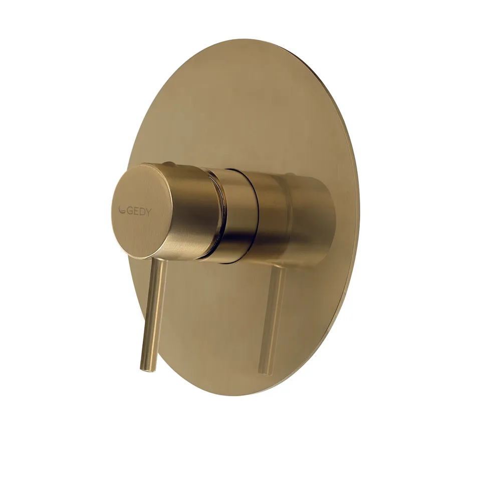 gedy-garda-mitigeur-douche-encastr-or-mat image 1