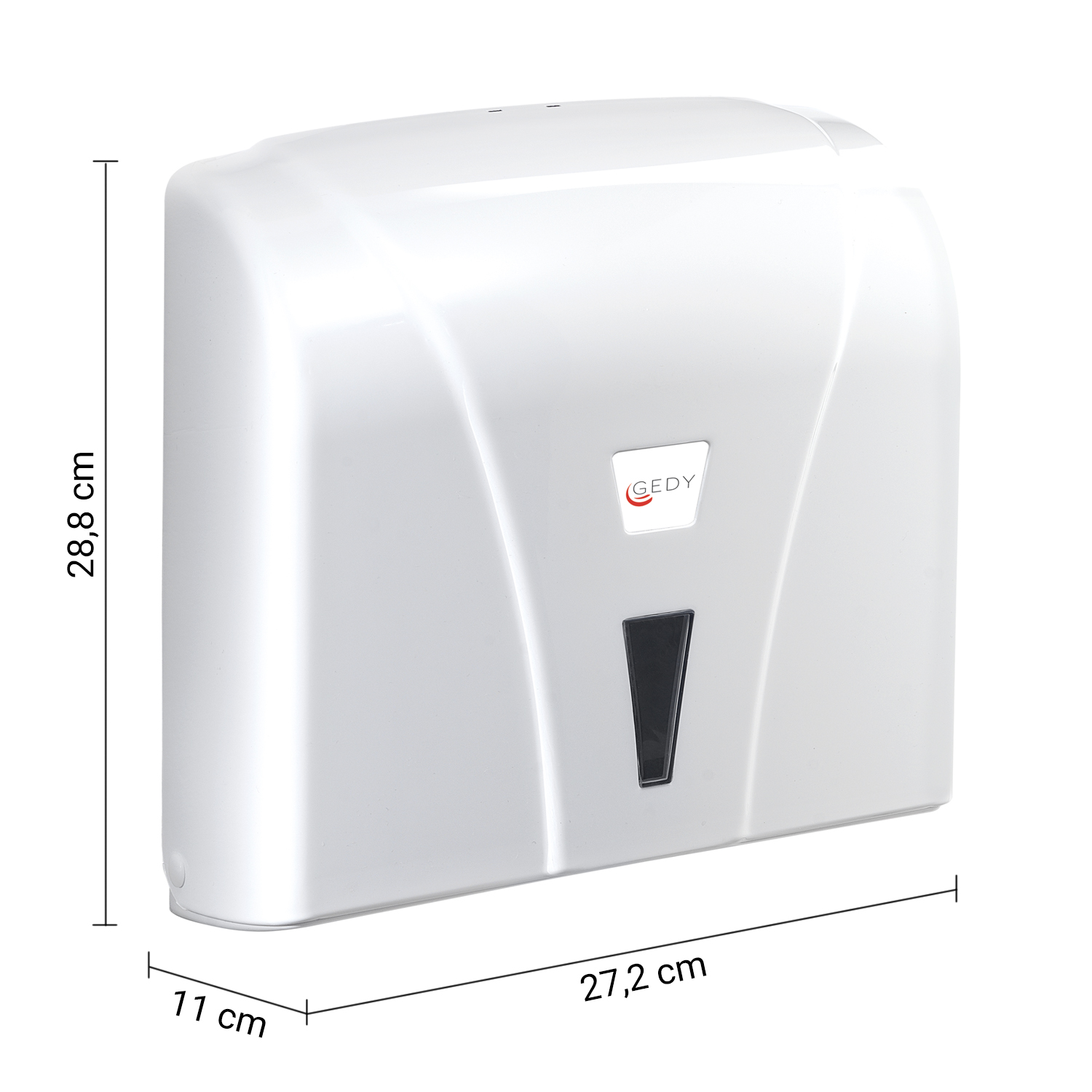 gedy-contract-distributeur-papier-feuilles-blanc image 2