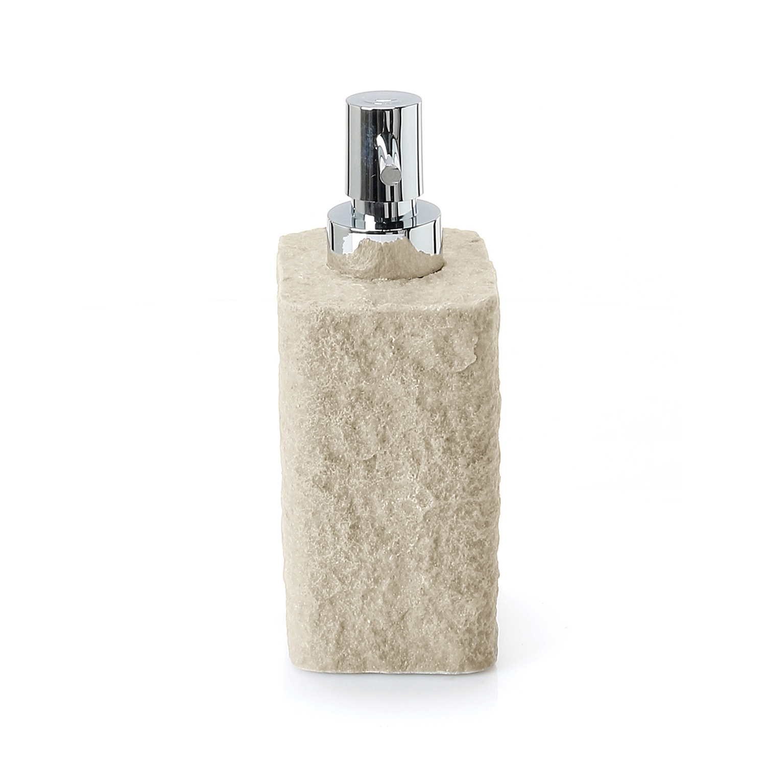 gedy-aries-distributeur-de-savon-beige-poser image 4