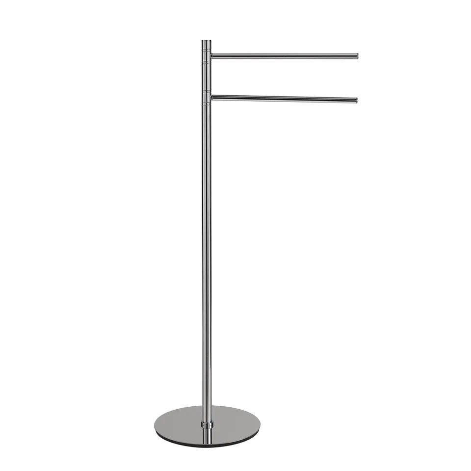 gedy-mida-porte-serviettes-sur-pied-chrome image 1