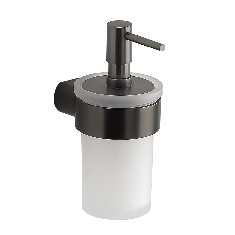 gedy-pirenei-distributeur-savon-gun-metal image 1