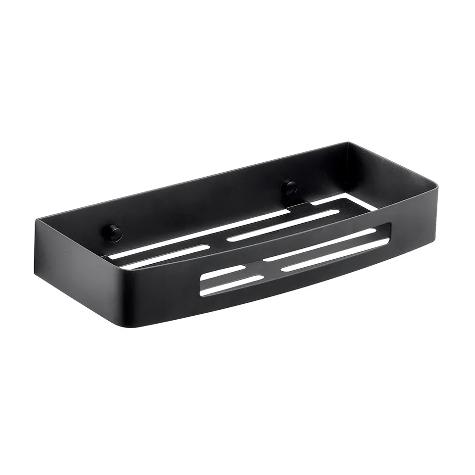 gedy-nerva-porte-objets-douche-noir-mat image 1
