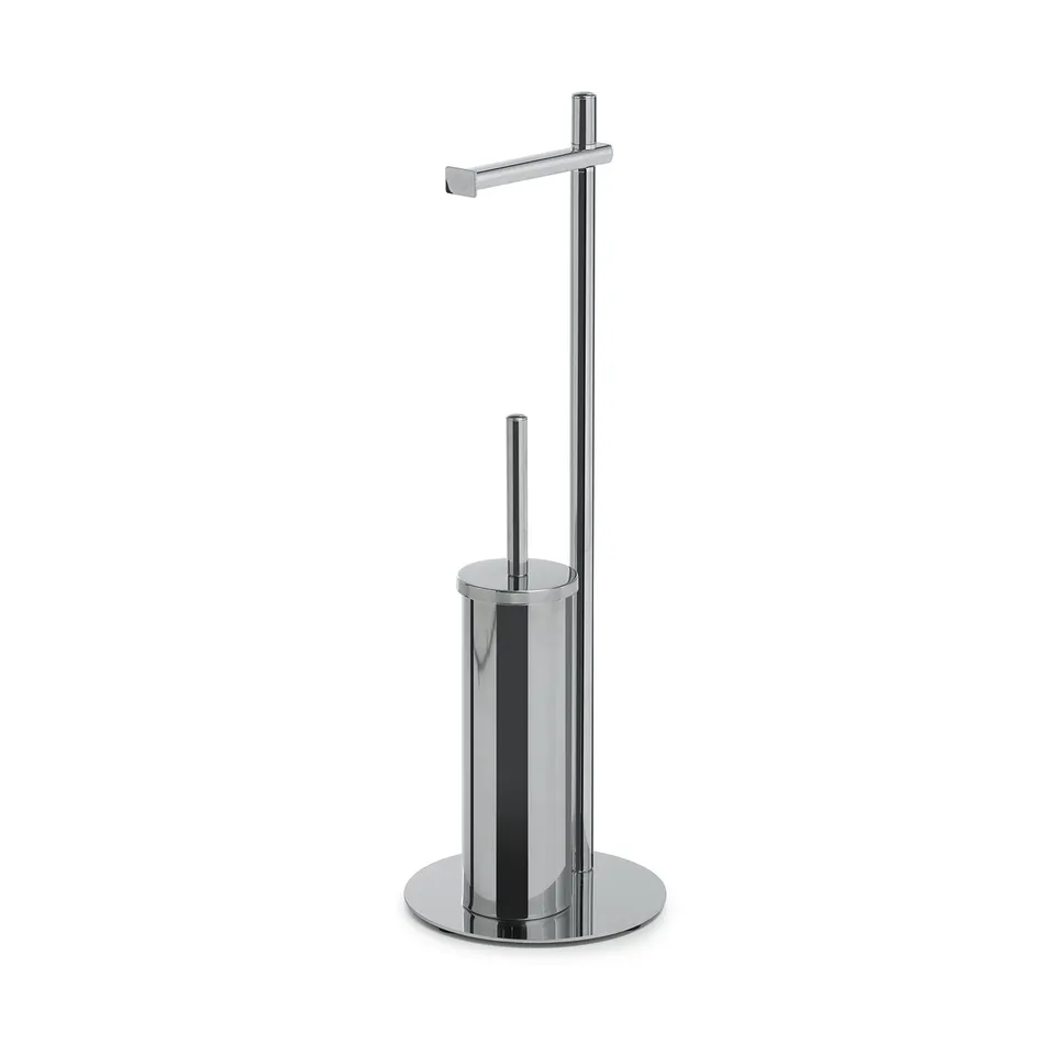 gedy-circe-ensemble-wc-porte-papier-brosse-chrome image 1
